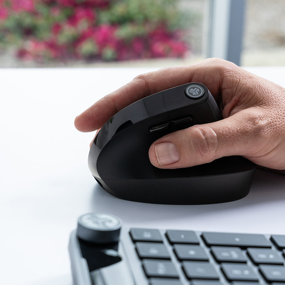 JBuds Ergonomic Mouse Black
